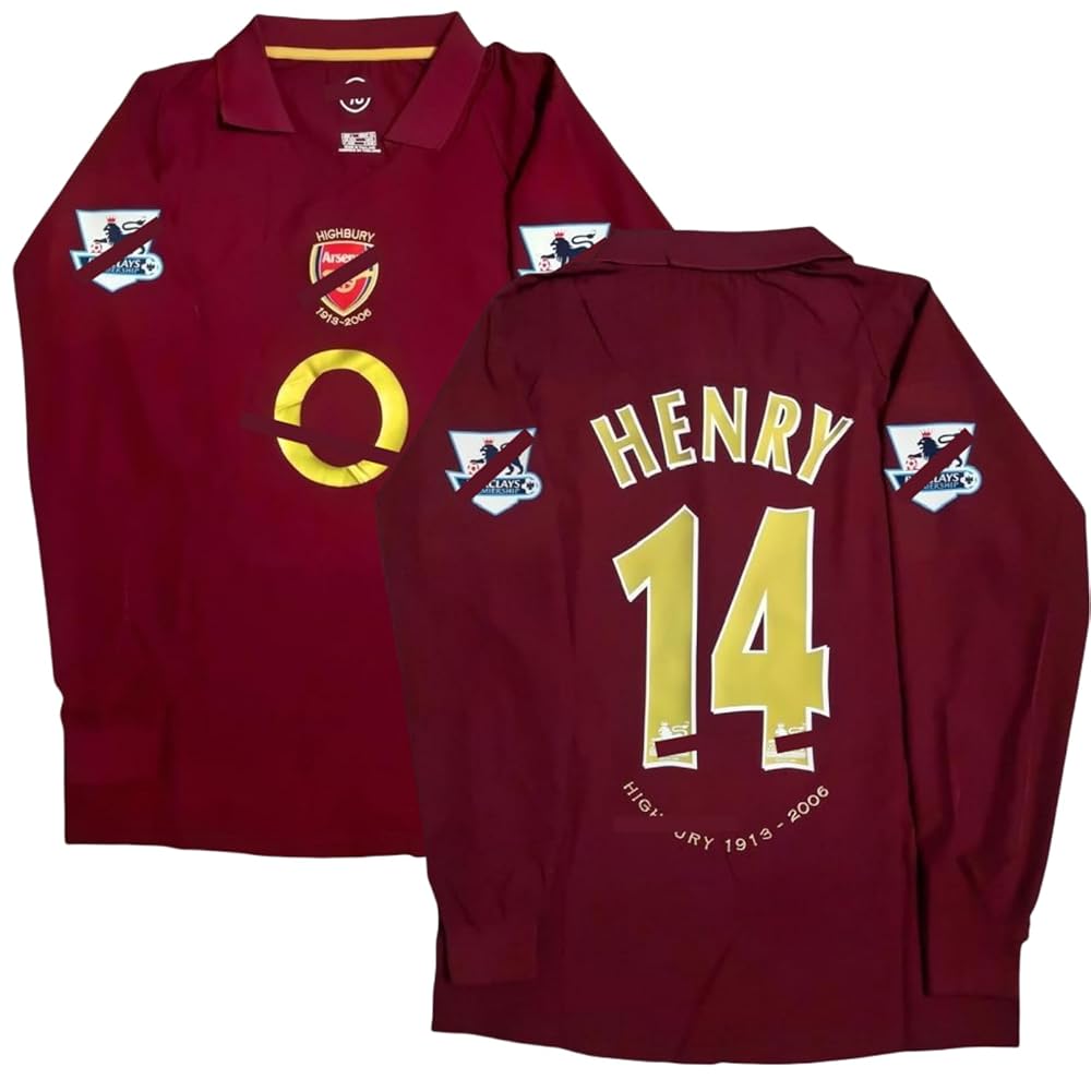 アーセナル 2005年 ティエリ・アンリ ユニフォーム Amazon.co.jp: [RWRAPS] 2005シーズン ティエリ・アンリ